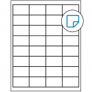 2" x 1.25"  Sheet Label