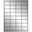 2" x 1.25"  Sheet Label