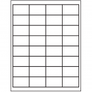 2" x 1.25"  Sheet Label