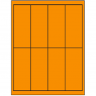 2" x 5"  Sheet Label