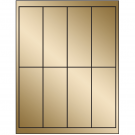 2" x 5"  Sheet Label