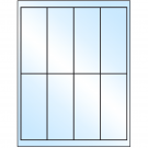 2" x 5"  Sheet Label