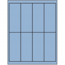 2" x 5"  Sheet Label