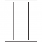 2" x 5"  Sheet Label