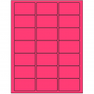 2.5" x 1.5"  Sheet Label