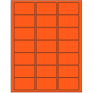 2.5" x 1.5"  Sheet Label