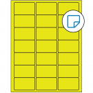 2.5" x 1.5"  Sheet Label