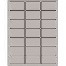 2.5" x 1.5"  Sheet Label