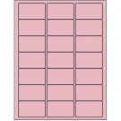 2.5" x 1.5"  Sheet Label