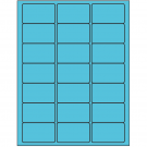 2.5" x 1.5"  Sheet Label