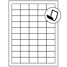 1.5" x 1"  Sheet Label