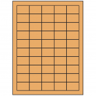 1.5" x 1"  Sheet Label