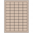 1.5" x 1"  Sheet Label