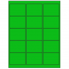 2.625" x 2"  Sheet Label