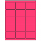 2.625" x 2"  Sheet Label