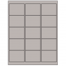 2.625" x 2"  Sheet Label