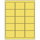 2.625" x 2"  Sheet Label