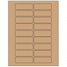 3" x 1"  Sheet Label