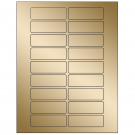 3" x 1"  Sheet Label