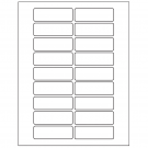 3" x 1"  Sheet Label