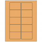 3" x 2"  Sheet Label