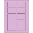 3" x 2"  Sheet Label