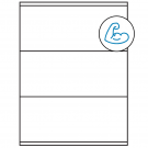 8.5" x 3.5"  Sheet Label