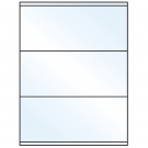 8.5" x 3.5"  Sheet Label