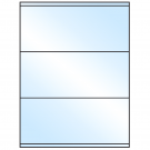 8.5" x 3.5"  Sheet Label