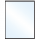 8.5" x 3.5"  Sheet Label