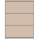 8.5" x 3.5"  Sheet Label