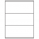 8.5" x 3.5"  Sheet Label