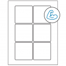 3" x 3"  Sheet Label