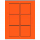 3" x 3"  Sheet Label