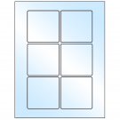 3" x 3"  Sheet Label