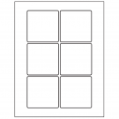 3" x 3"  Sheet Label