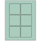 3" x 3"  Sheet Label