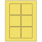 3" x 3"  Sheet Label