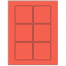 3" x 3"  Sheet Label