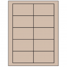 3.5" x 2"  Sheet Label
