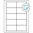 3.5" x 2"  Sheet Label