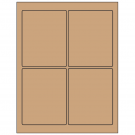 3.75" x 4.75"  Sheet Label