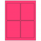 3.75" x 4.75"  Sheet Label