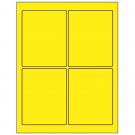 3.75" x 4.75"  Sheet Label