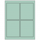 3.75" x 4.75"  Sheet Label