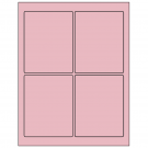 3.75" x 4.75"  Sheet Label