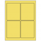 3.75" x 4.75"  Sheet Label
