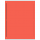 3.75" x 4.75"  Sheet Label