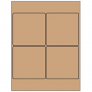 4" x 4"  Sheet Label