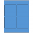 4" x 4"  Sheet Label